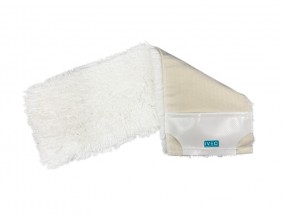 Krpa za čiščenje tal Hytech 40 cm bela z žepki Pripomočki za čiščenje