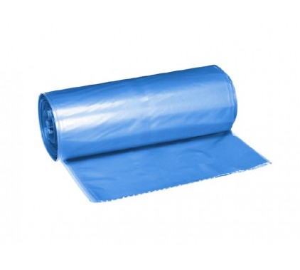 Vrečke PE-LD za koše 70 x 80 cm, BREZ TRAKU, modra, 25 kos Koši in vrečke za smeti