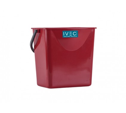 Vedro 6 L rdeče Pripomočki za čiščenje