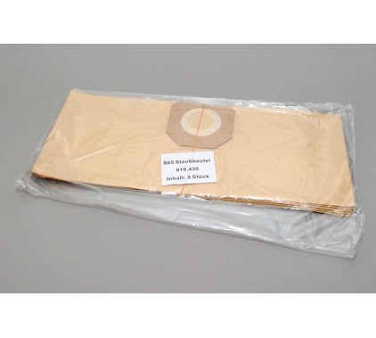 Sesalna vrečka papirnata za Cleanfix S 5, 5 kos Čistilni stroji 