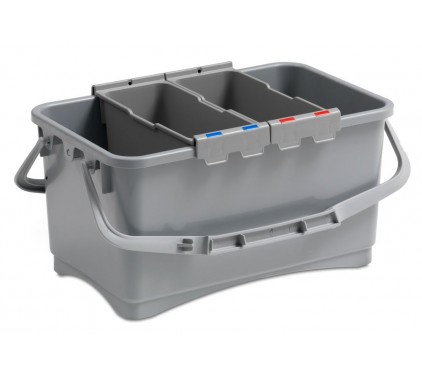 Vedro 28 L PRISMA, sivo Pripomočki za čiščenje