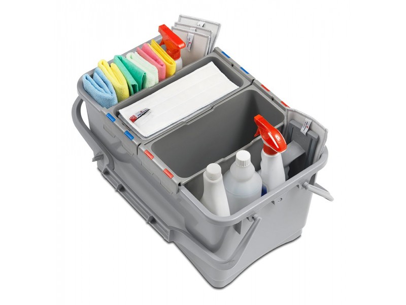 Vedro 28 L PRISMA, sivo Pripomočki za čiščenje