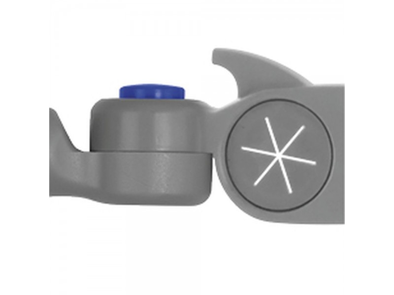 Omelo za prah SNAKE, 40 cm s plastičnim ročajem Držala in ročaji