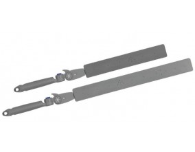 Omelo za prah SNAKE, 60 cm s plastičnim ročajem 