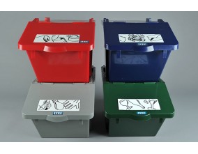 PVC posoda 45 L za razne stvari več barv Koši in zbiralniki za odpadke