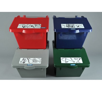 PVC posoda 45 L za razne stvari več barv Koši in zbiralniki za odpadke