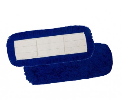 Krpa za čiščenje tal 60 cm z gumbi, modra Pripomočki za čiščenje