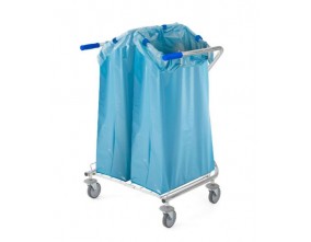 Voziček 2 x 120 L za odpadke Vozički