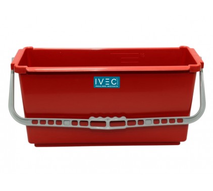 Vedro 15 L rdeče ozko Pripomočki za čiščenje