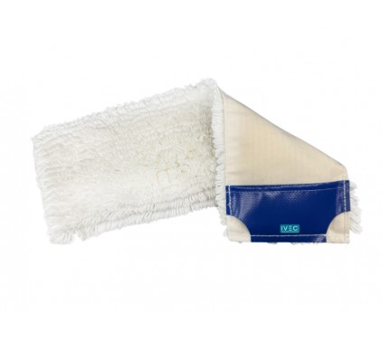 Krpa za čiščenje tal Hytech 40 cm modra z žepki Pripomočki za čiščenje