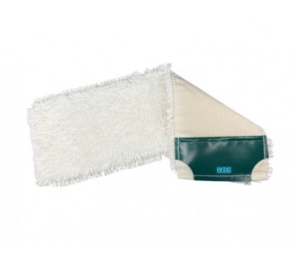 Krpa za čiščenje tal Hytech 40 cm zelena z žepki Pripomočki za čiščenje