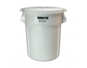 Zbiralnik BRUTE okrogli 75,7 L beli - komplet Koši in zbiralniki za odpadke