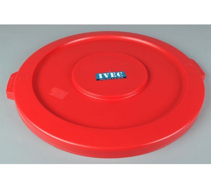 Pokrov za BRUTE zbiralnik za IR2632 rdeč Koši in zbiralniki za odpadke