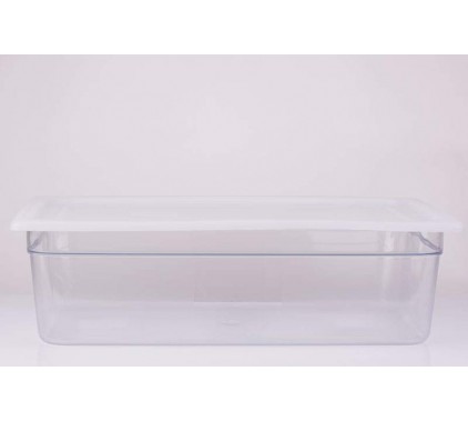 GN-posoda s pokrovom 1/1 X 150 mm polycarbonat 19,5 L Kuhinjska oprema