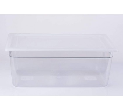 GN-posoda s pokrovom 1/1 X 200 mm polycarbonat 25,6 L Kuhinjska oprema