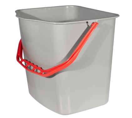 Vedro 17 L z rdečim ročajem Pripomočki za čiščenje