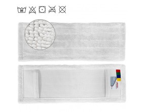 Krpa za čiščenje tal MEDIC 40 cm z žepki, barvno kodirana Pripomočki za čiščenje