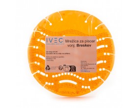 Mrežica za pisoar vonj PEACH PARADISE - oranžna Čistilna sredstva