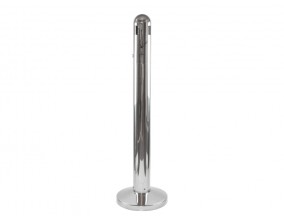 Pepelnik stoječ DOME, nerjaveče jeklo, 3 L Koši, zbiralniki in vrečke za odpadke