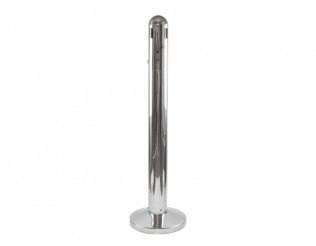 Pepelnik stoječ DOME, nerjaveče jeklo, 3 L Koši, zbiralniki in vrečke za odpadke