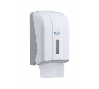 Podajalnik toaletnega papirja WC lističi, bel Podajalniki za papirno konfekcijo