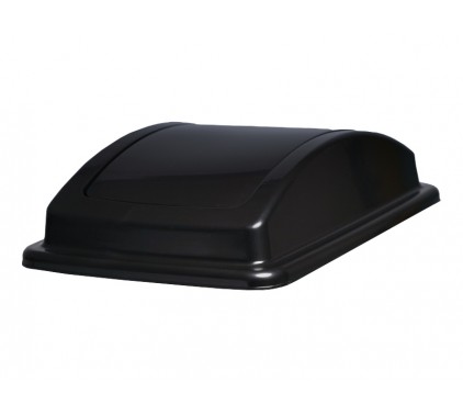 Pokrov koša SLIM, črn Koši, zbiralniki in vrečke za odpadke