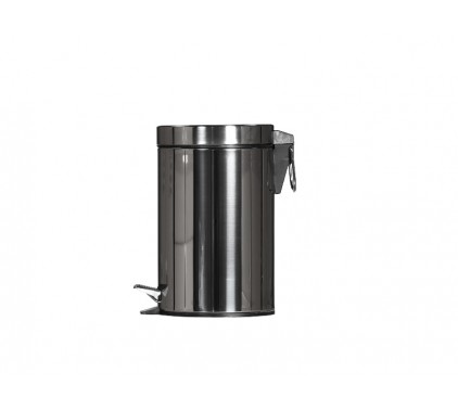 Koš z nožnim odpiranjem CLASSIC, nerjaveče jeklo, 3 L Koši, zbiralniki in vrečke za odpadke