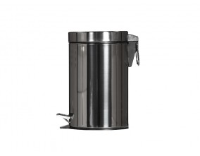 Koš z nožnim odpiranjem CLASSIC, nerjaveče jeklo, 20 L Koši, zbiralniki in vrečke za odpadke