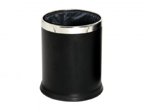 Koš za hotelske sobe, s sistemom za skrito vrečko, črn, 10 L Koši, zbiralniki in vrečke za odpadke