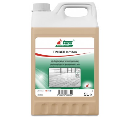 Timber Lamitan - protidrsna nevidna zaščita in negovalec lesenih površin (laminat, parket...) 5 L Čistilna sredstva