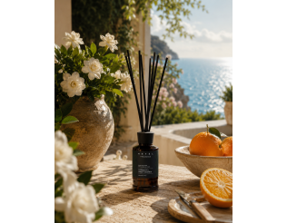 Nefel difuzor dišav s palčkami Gardenia & Sweet Orange 250 ml Nefél