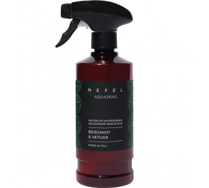 Nefel Aquazero osvežilec zraka Bergamot & Vetiver 480 ml Nefél