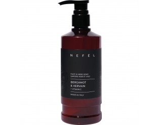 Nefel milo za roke in obraz Bergamot & Vervain  480 ml Nefél