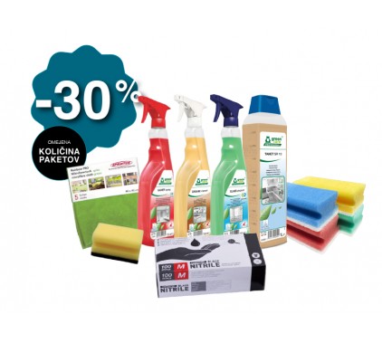 Paket ČIST DOM Paketi izdelkov za čiščenje